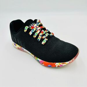NoBull shoes Impact Daisy Trainers workout shoes black Women Size 5.5